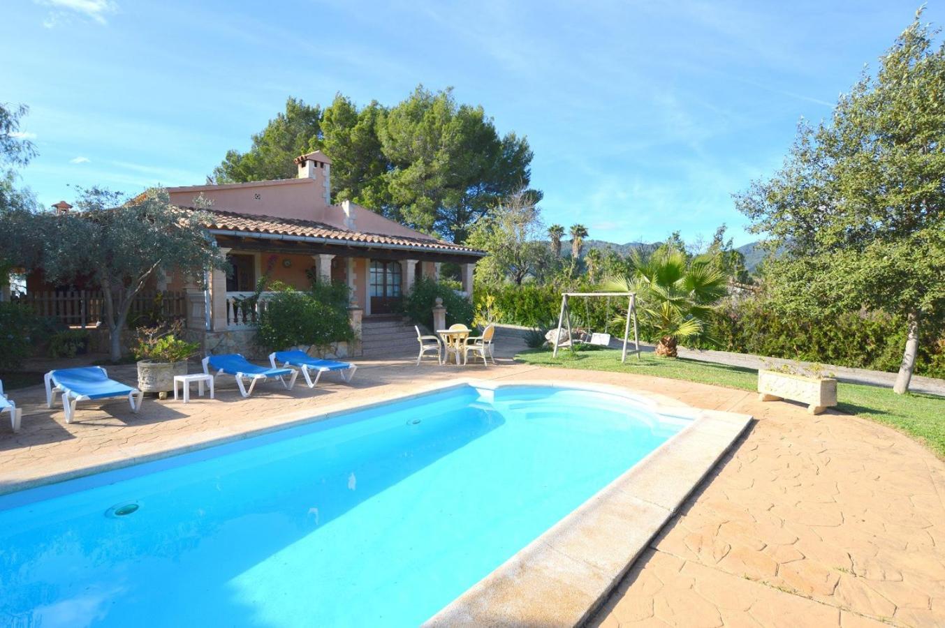 Gasthaus Finca Con Piscina Es Blanquer Exterior foto