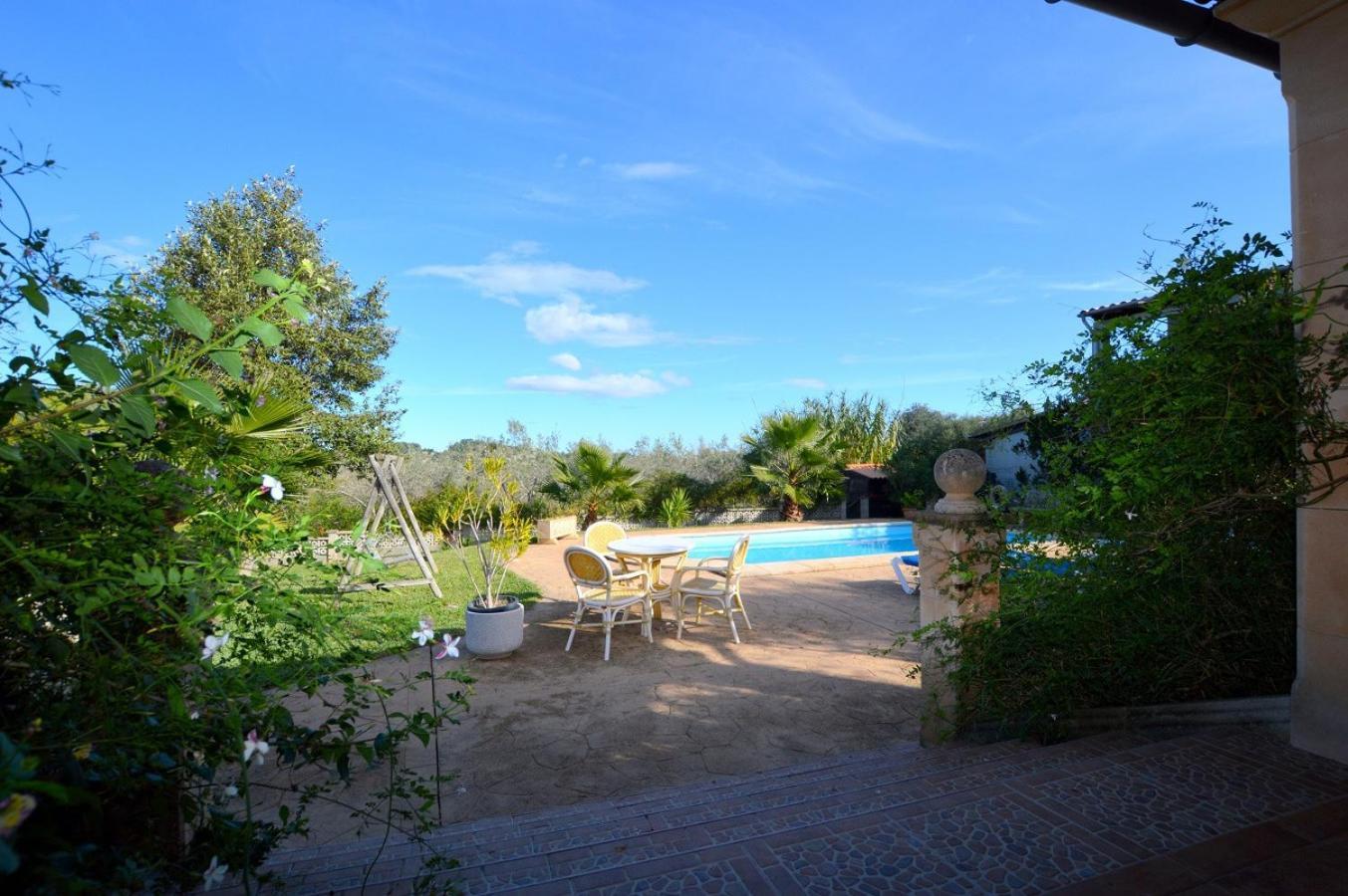 Gasthaus Finca Con Piscina Es Blanquer Exterior foto